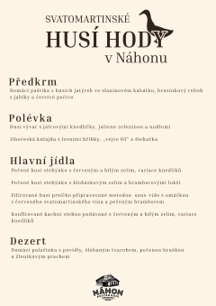 Svatomartinské husí hody v Náhonu
