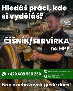 Chceš si dobře vydělat a pracovat v příjemném kolektivu?