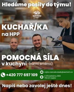 Hled&aacute;&scaron; změnu? My hled&aacute;me TEBE!