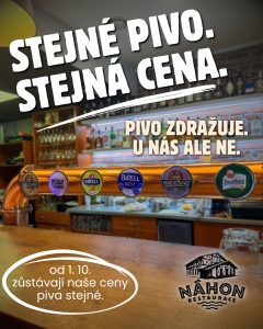 MÁME PRO VÁS DOBROU ZPRÁVU!